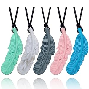 Sensory Chew Necklace for Kids, Boy...