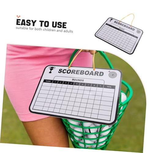 Tablero marcador reutilizable para golf miniatura 3