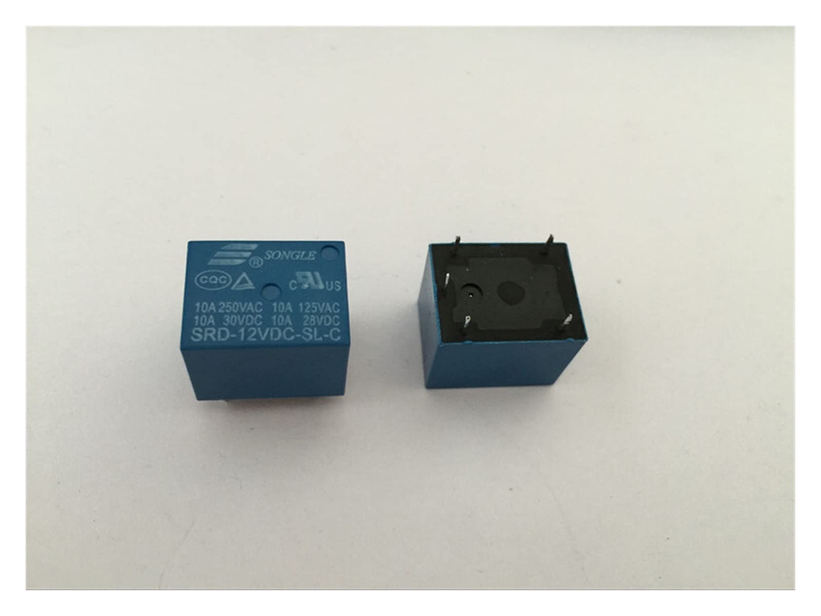 GJZIFGFWQ 100PCS/lot 12V DC Power Relay T73-12V SRD-12VDC-SL-C PCB Type