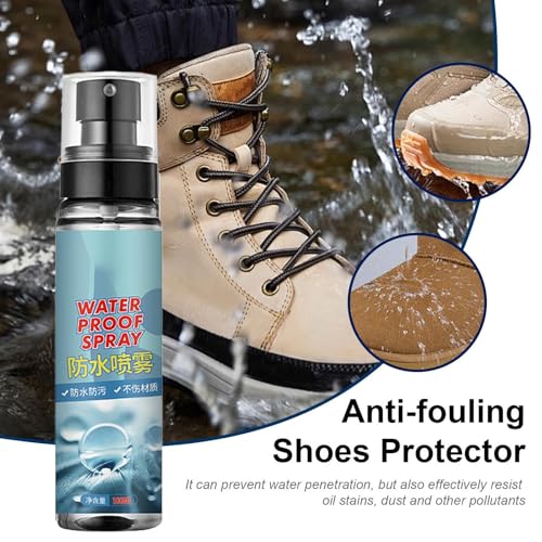 Spray Protettivo Per Scarpe - 100ml: SALVA i tuoi Cappelli Invernali! 3 Spray Protettivo 100ml per Cappelli Autunno/Inverno