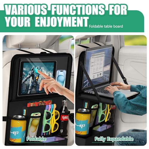 Ultimate Car Backseat Organizer for Kids: Review of the 11-Pocket Travel Accessory with Tablet Holder!