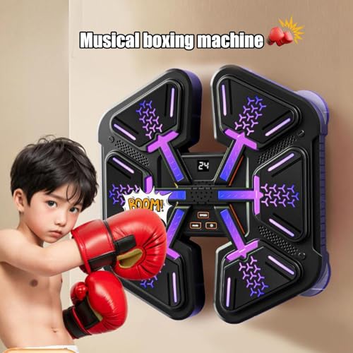 Machine de boxe musicale avec cibles lumineuses led pour entraînement
