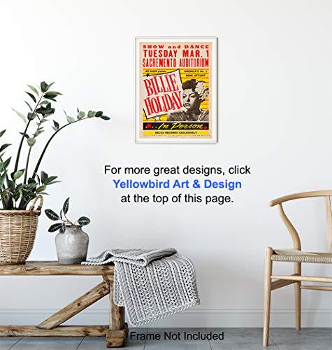 Yellowbird Art & Design Billie Holiday Wall Art thumb #5