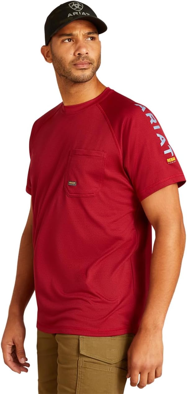 ARIAT Men's Rebar Heat Fighter T-Shirt