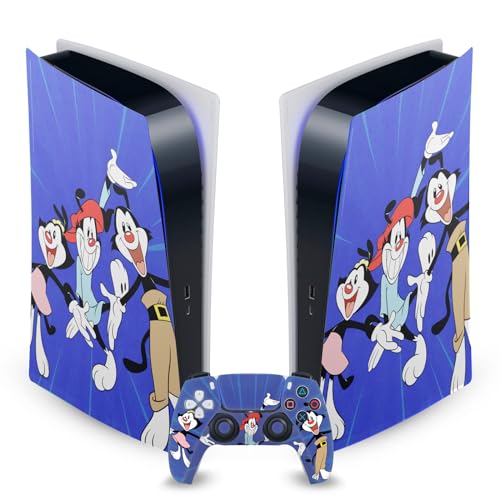Autocollant de jeu peau vinyle PS5 Digital skin manette DualSense Animaniacs