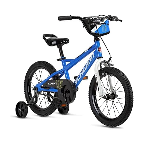 Schwinn Koen 16-Inch Kids Bike with Training Wheels Cover