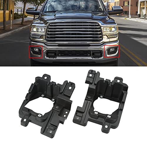 Fog Light Bracket, Soporte de plástico para luz antiniebla frontal, 2 piezas con número de referencia 68449383AA, reemplazo directo para 2500 3500 2019-2021 miniatura 4