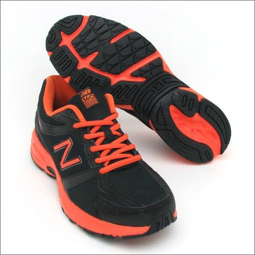 Amazon New Balance ニューバランス メンズ ランニングシューズ Mr360 ブラック オレンジ 26 ランニング