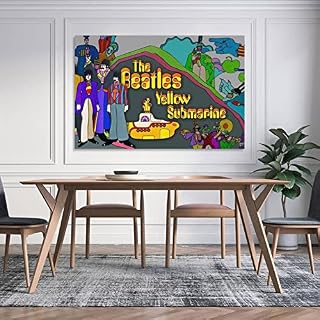 Poster décoratif Beatles Fanart sur toile, affiches murales et image d’art moderne pour chambre à coucher, 30 x 45 cm - Les Beatles, Paul McCartney, John Lennon, RIngo Starr, George Harrison Poster décoratif Beatles Fanart sur toile, affiches murales et image d'art moderne pour chambre à coucher, 30 x 45 cm – Image 4
