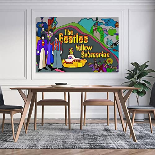 Poster décoratif Beatles Fanart sur toile, affiches murales et image d’art moderne pour chambre à coucher, 30 x 45 cm - Les Beatles, Paul McCartney, John Lennon, RIngo Starr, George Harrison Poster décoratif Beatles Fanart sur toile, affiches murales et image d'art moderne pour chambre à coucher, 30 x 45 cm – Image 5