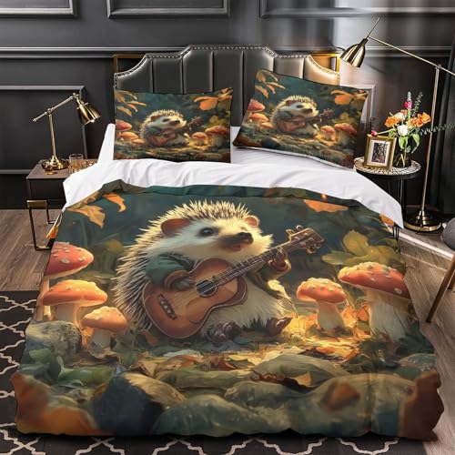 Housse de couette cochon d'inde 3D pour une chambre cocooning et chaleureuse - 2