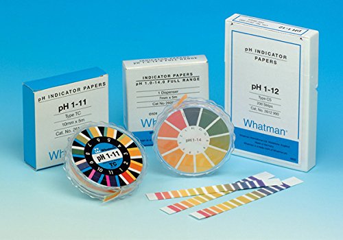 Whatman Paper 036536 PH Range, 0, 14 strisce (confezione da 100)