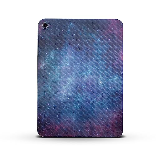 Image of MightySkins Carbon Fiber Skin Compatible with Apple iPad 10.9 inch 10th Gen (2022) Full Wrap Kit - Nebula | Protective, Durable Textured Carbon Fiber Finish | Easy to Apply | Made in The USA