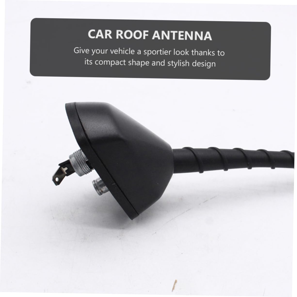jojofuny Antena Modificada para Coche Decoración De Techo Accesorio Modificado para Techo Antena Modificada para Coche