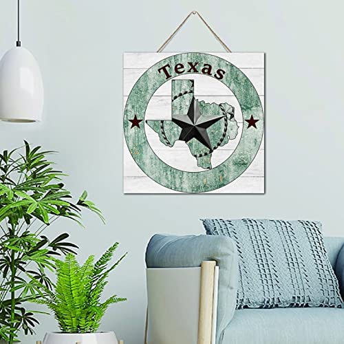 Panneau en bois Texas Lone Star pour creer une ambiance chaleureuse de chambre