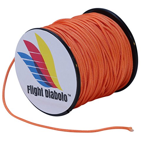 Flight Diabolo 30 Meter Length Spool of Orange Pro Diabolo String for Chinese Yoyos