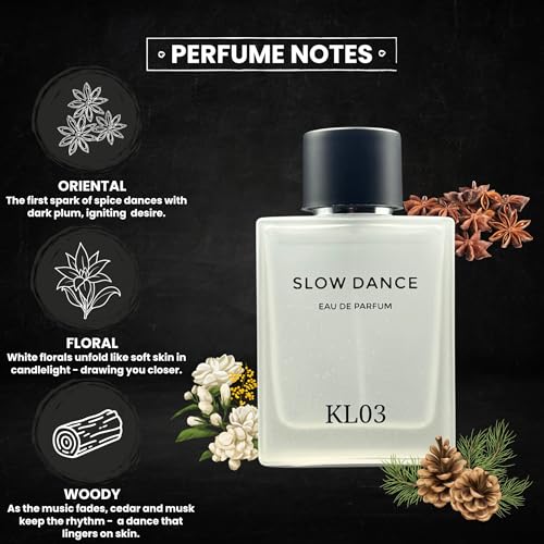Image of Slow Dance Unisex Eau de Parfum 100ml | Long-Lasting Luxury Perfume for Men & Women | Notes of Plum, Tuberose and Sandalwood