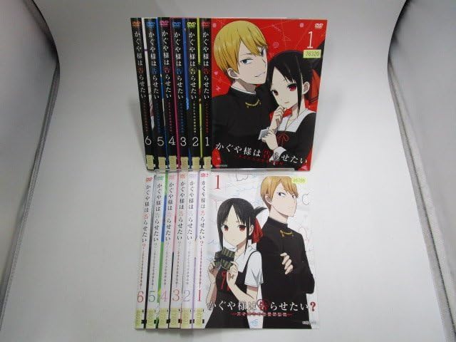 Amazon.co.jp: 【レンタル落ち】DVD アニメ かぐや様は告らせたい 全6