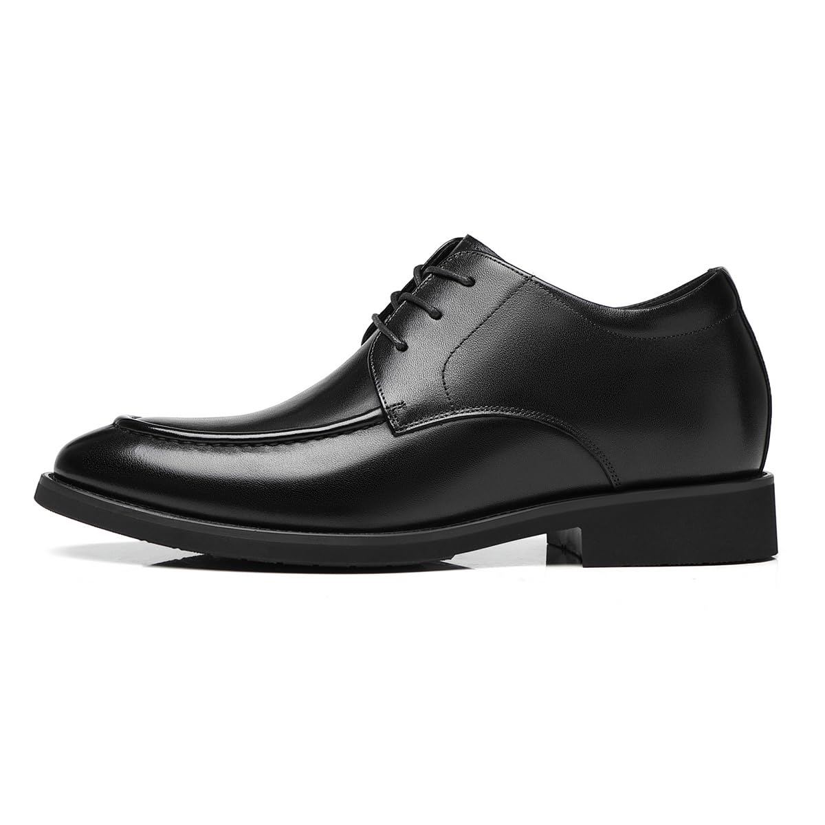 VIBLiSS Abito Classico da Uomo Oxfords, Altezza Crescente Formale Moderna Lace Up Scarpe con Rialzo per Matrimonio Aziendale