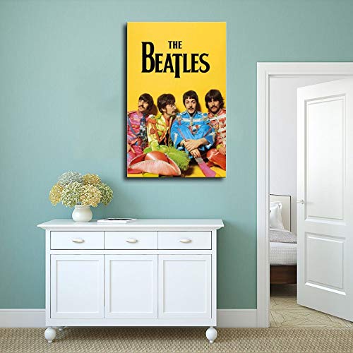 Poster sur toile The Beatles 9 légendaire Rock Band Décoration de chambre à coucher, de sport, de bureau, de salle de… - Les Beatles, Paul McCartney, John Lennon, RIngo Starr, George Harrison Poster sur toile The Beatles 9 légendaire Rock Band Décoration de chambre à coucher, de sport, de bureau, de salle de… – Image 5