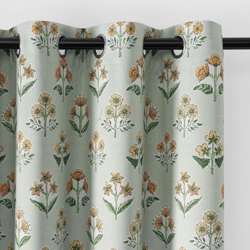 RYB HOME 100% Blackout Curtains 84 Inches Long for Bedroom