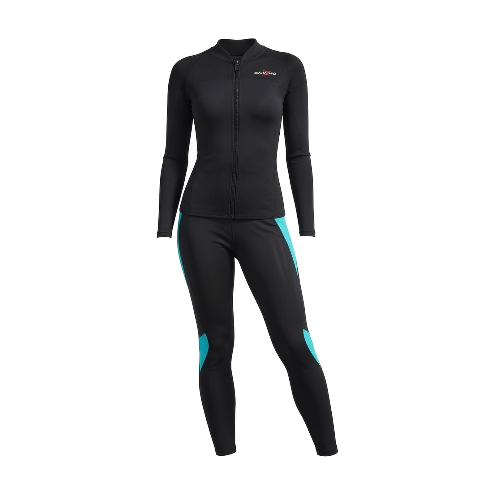 Top Neopreno Larga Ajustado Camisa Neopreno Larga Elástico Artículo Natación para Buceo, Esnórquel