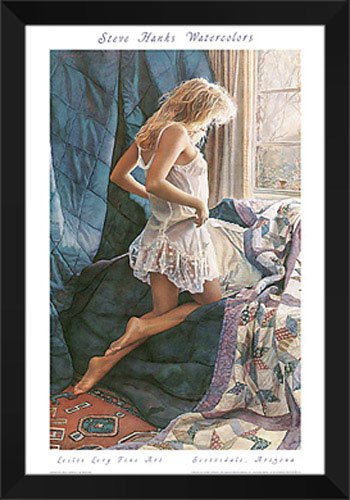 Amazon.com: Steve Hanks Framed Art Print 28x40 A Winter-s Day