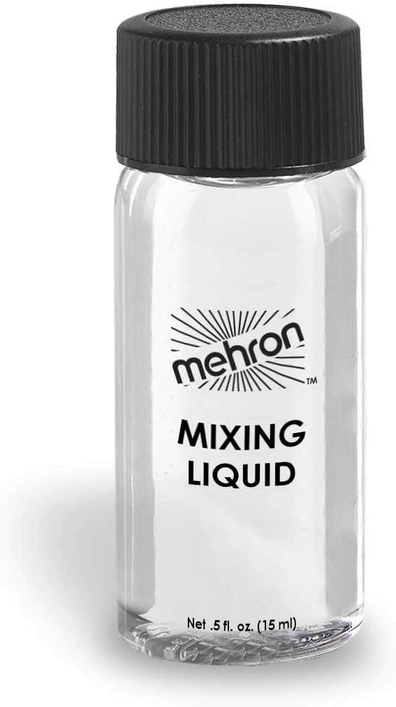 Mehron Makeup Paradise AQ Glitter with Mini Mixing Liquid (Silver & Gold) : Beauty & Personal Care