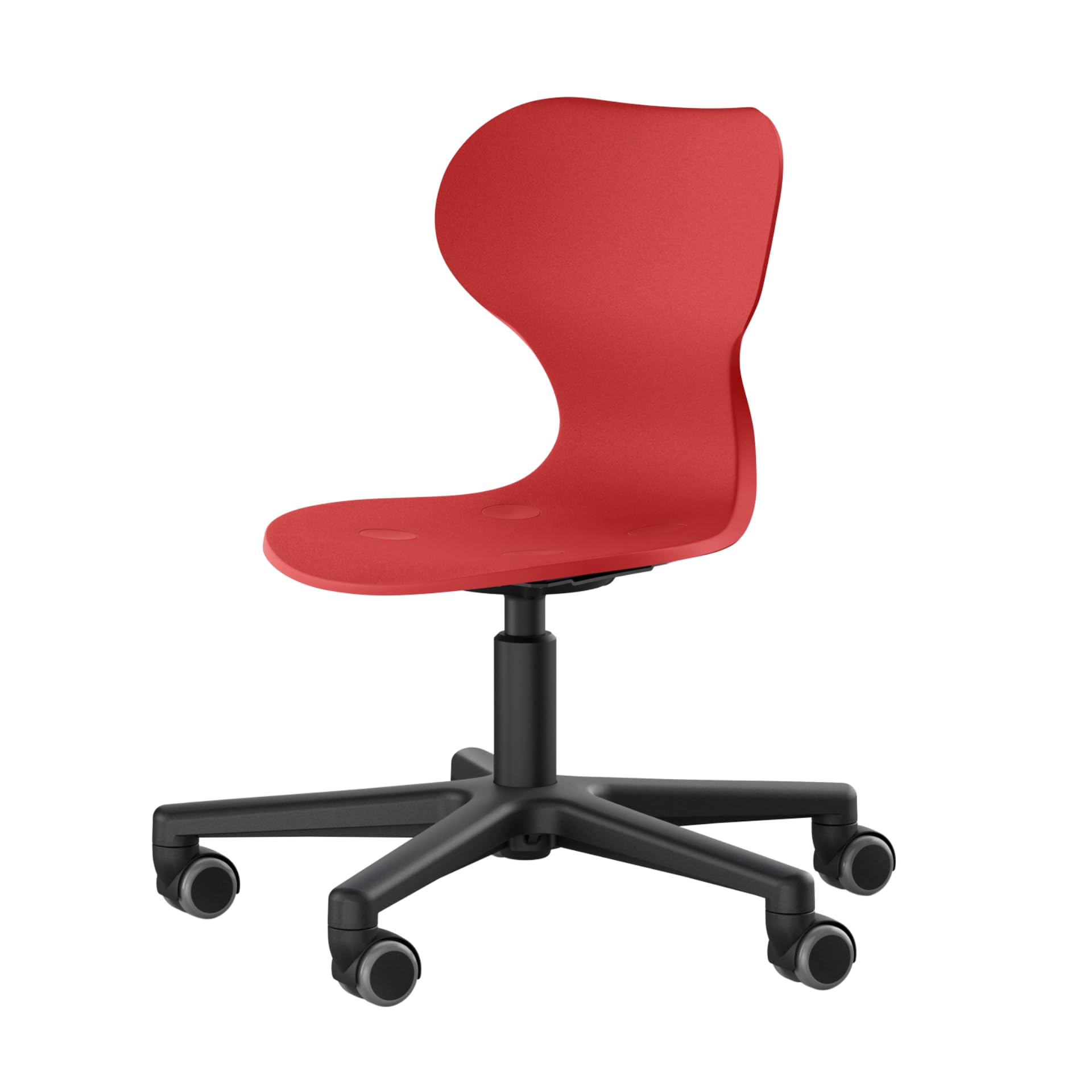 Moll Lucky Kinderschreibtischstuhl | mitwachsend & ergonomisch | stufenlos höhenverstellbarer Drehstuhl ideal für Schulkinder | langlebig & hochwertig | Made in Germany