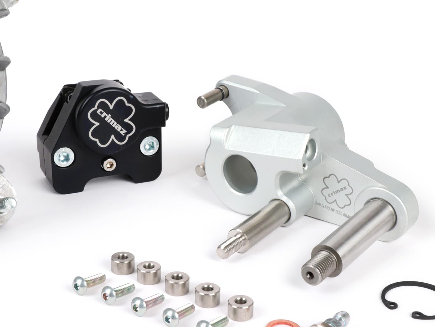 Kit Freno a disco Anteriore nero CRIMAZ 2.0 per Vespa 50 special n l r Primavera PK