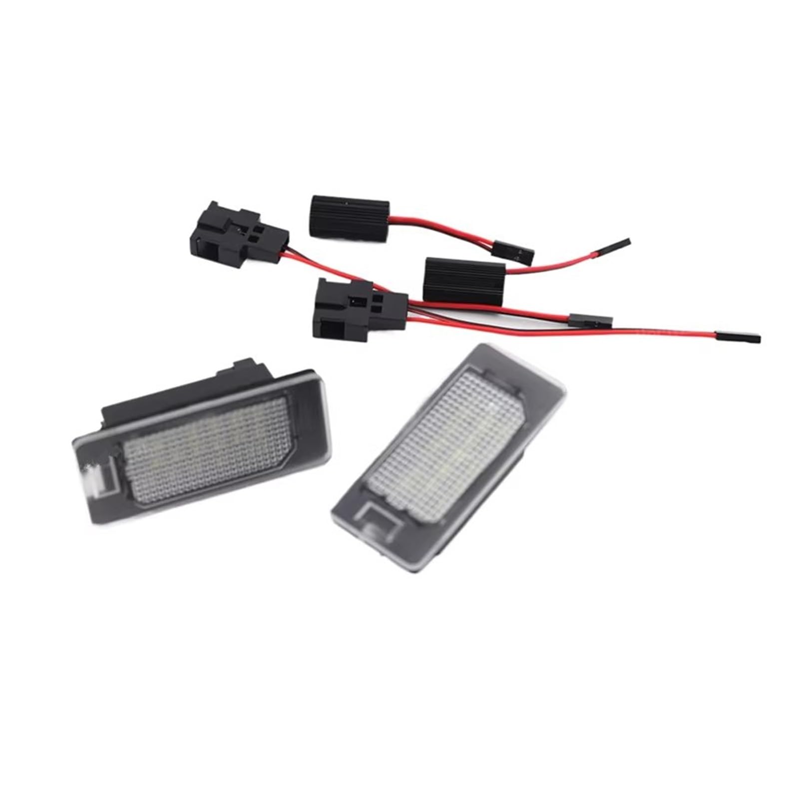Luz LED para matrícula de Panamera 970 kit de 2 piezas para renovación de iluminación trasera 4