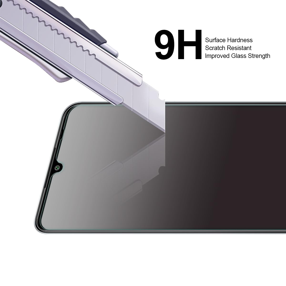 3-Pack] Supershieldz Tempered Glass Screen Protector For Cricket - Foto 9