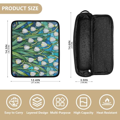 Bolso de Viaje para Herramientas de Cabello con Alfombrilla Térmica miniatura 4