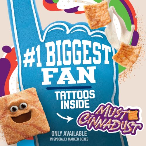 Image of Cinnamon Toast Crunch Breakfast Cereal, Family Size, 18.8 oz