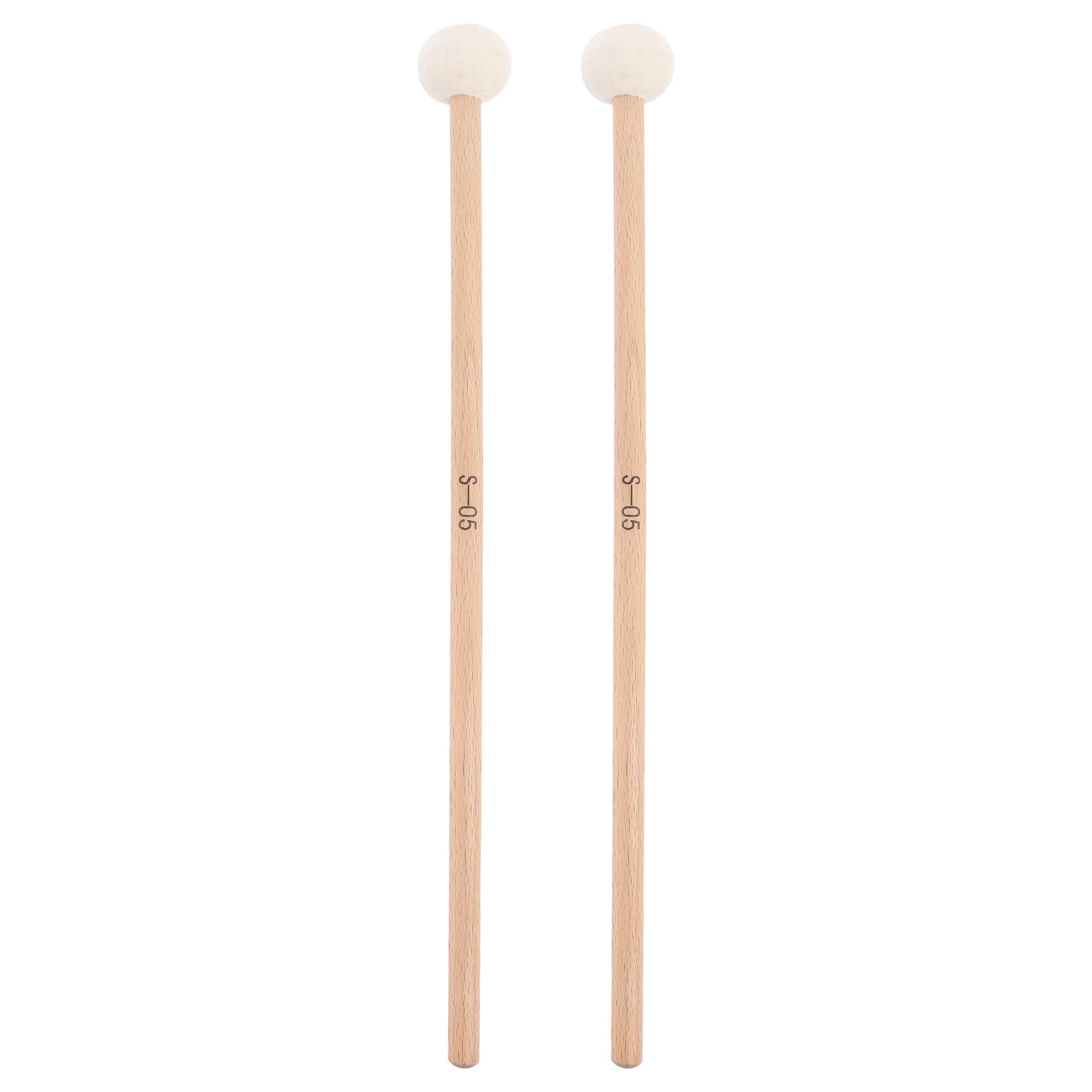 Mazo para Timbales de Madera white, 2 Piezas