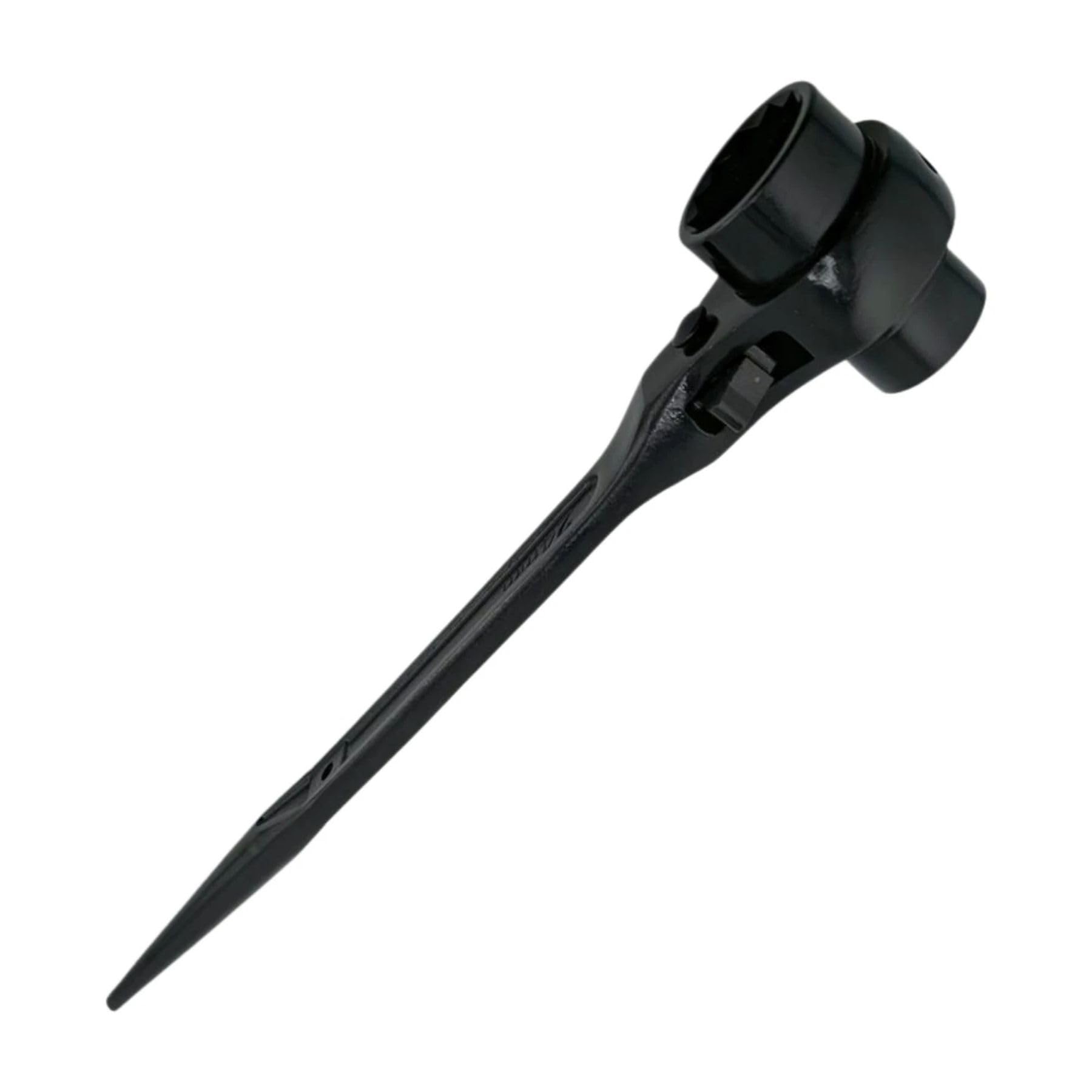 Okodoko Scaffold Podger Hexagon Ratchet Spanner Steel Erecting Ratcheting Socket Wrench Tool (19 X 24Mm)