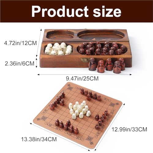 Hnefatafl Viking Chess Set miniatura 7