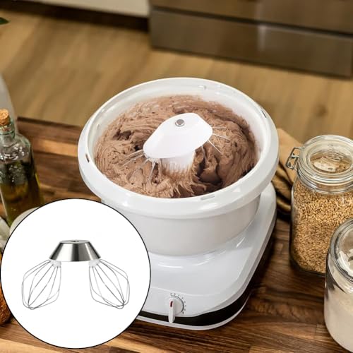 Paletas para batidoras de acero inoxidable, accesorios con gancho para amasar 6