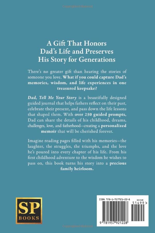 Dad, Tell Me Your Story: A Guided Journal for Dad to Share his Life, Love, and Memories - Image 2