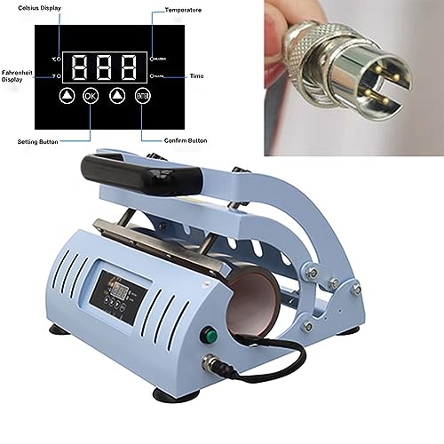 Máquina termofijadora portátil 2 en 1 para tazas 11-30oz 110V 500W miniatura 5