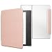 MoKo Case for All-New Kindle Oasis (9th Generation, 2017 Release ONLY) - Slim Lightweight Cover with Translucent Frosted Back Protector for Amazon 7" Kindle Oasis E-Reader Case, Rose Gold