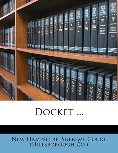 Docket ...
