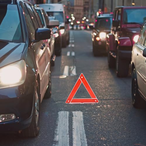 Triángulo de seguridad plegable para vehículos miniatura 3