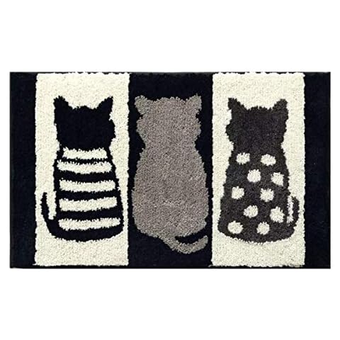 eBoutik Non-Slip Cats Indoor Doormat Cover