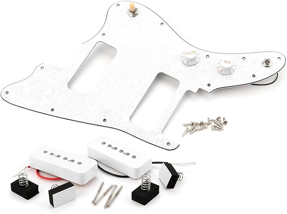 Louttary For Japan Jazzmaster Guitar Pickguard with P90 Electric