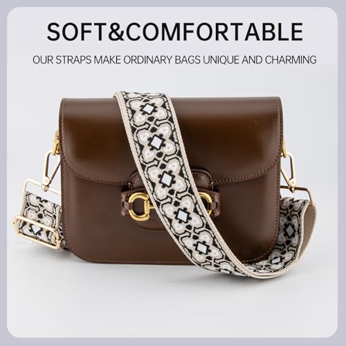 Image of Purse Straps Replacement Crossbody Wide Bag Strap for Purses Adjustable Shoulder Straps for Women Bags