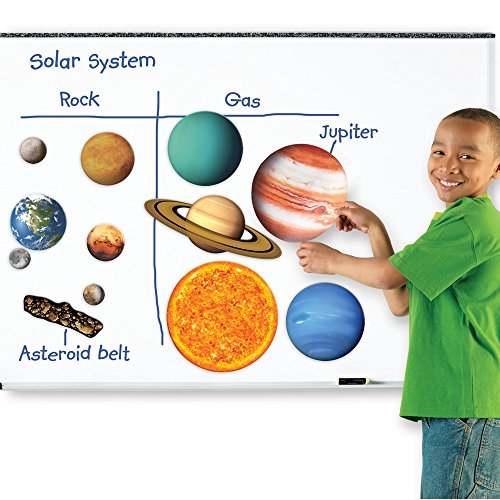 Learning Resources Giant Magnetic Solar System, Whiteboard Display, 13 Piece Set, Ages 5+ #TOP1