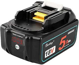Power Elektro BL1850 5.0Ah 18v LXT Lithium -Ion Battery compatible with makita BL1830 BL1840 BL1850B BL1860 18v tools with LED indacter