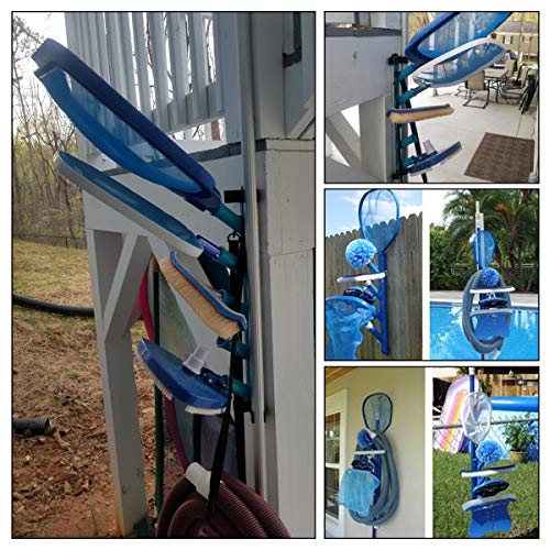 OCEANPAX Pool Accessory Organizer Swimming Pool Holder Rack Caddy Hanger for Pool Spa Cleaning Attachment Accessories - Thumbnail 7
