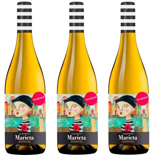 Marieta Albariño | Martin Codax| Vino Blanco Ideal para la Gente Iniciada en el Mundo del Vino| Cena Romántica con tu Pareja| 75cl